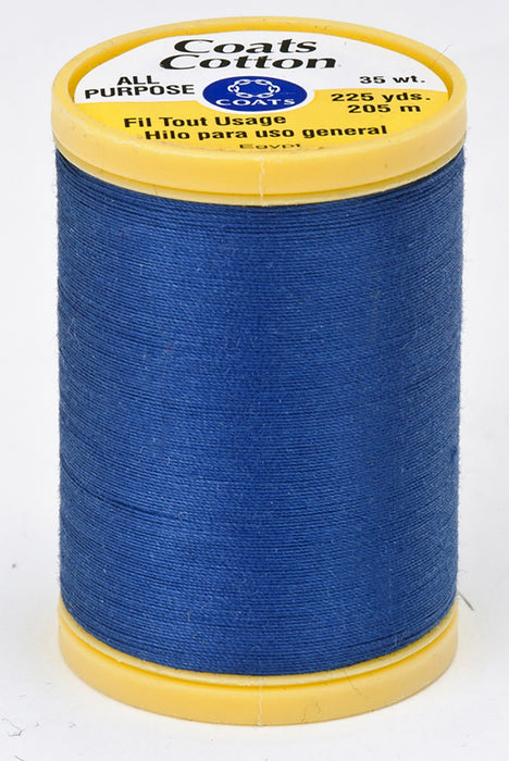 Coats Cotton Sewing Thread - Blue