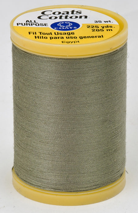 Coats Cotton Sewing Thread - Green Linen