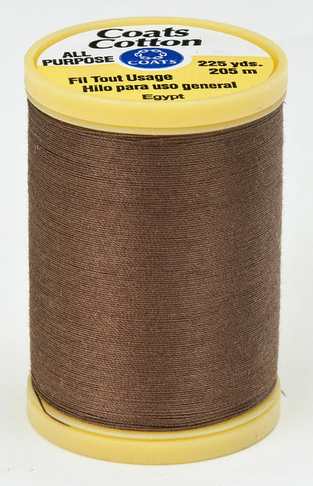 Coats Cotton Sewing Thread - Brown