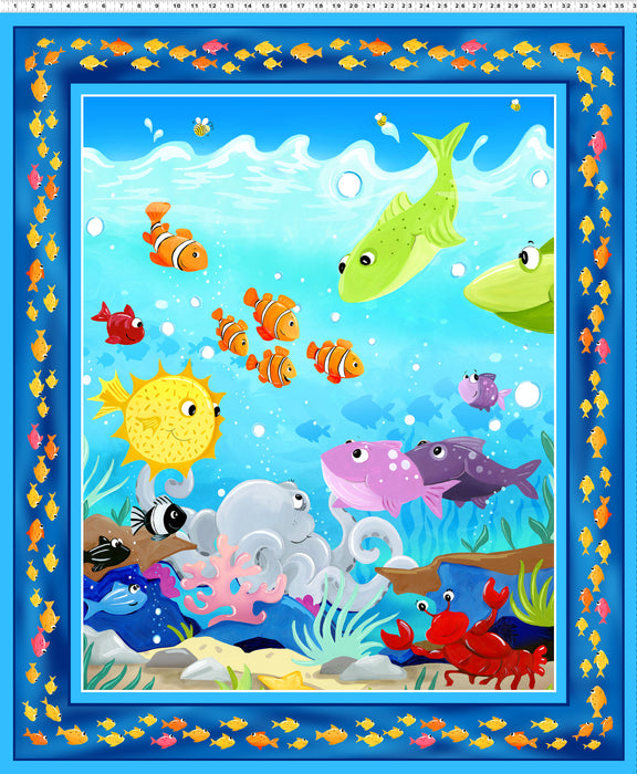 Under the Sea Panel - Fishy Friends