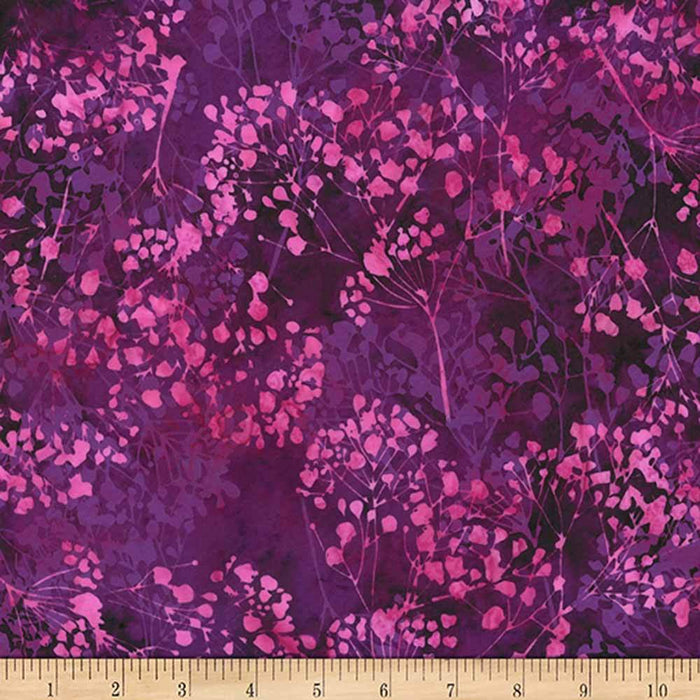 Amethyst Hoffman Challenge Batiks - Twigs Purple
