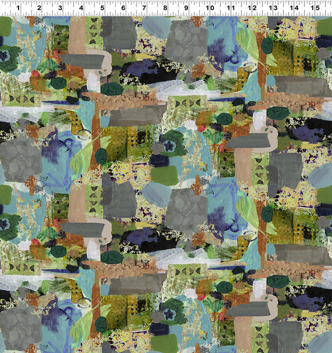 Wild Wonder - Abstract Collage Multi