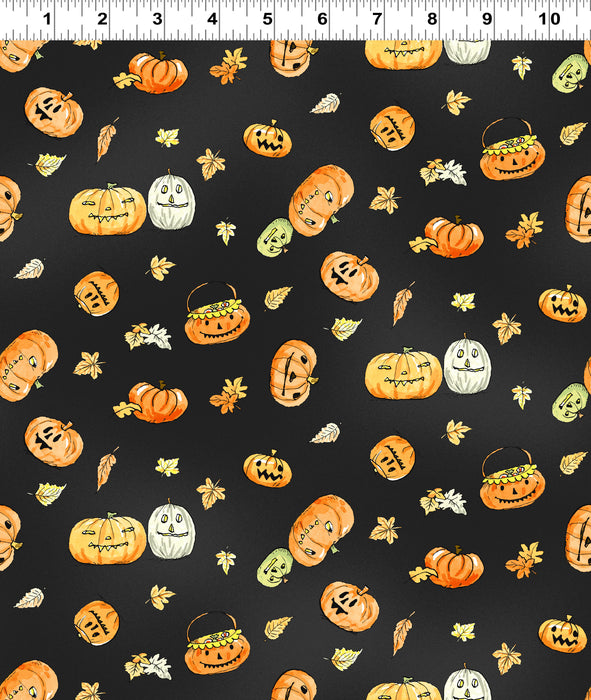 Halloween Parade - Pumpkins Black