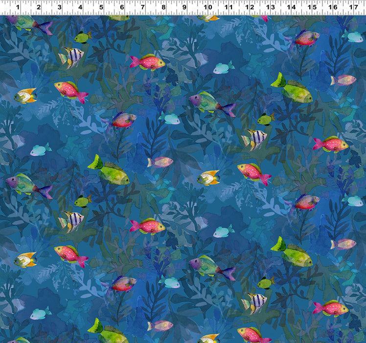 Coral Reef - Fish Blue