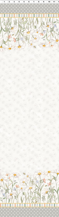 Daisy Field - Double Border White