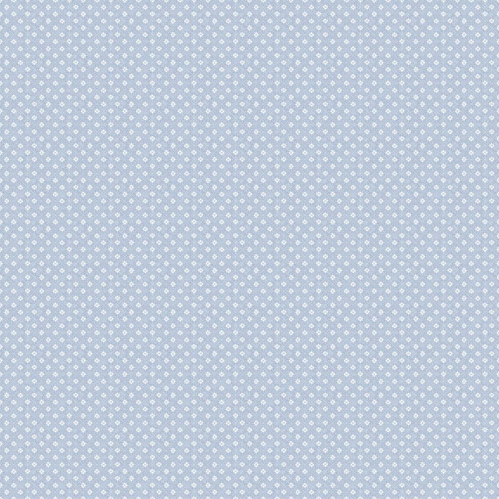 Daisy Field - Flower Dot Light Denim