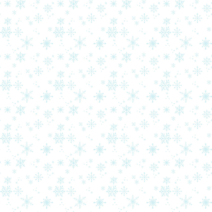 Santa Paws - Snowflakes White