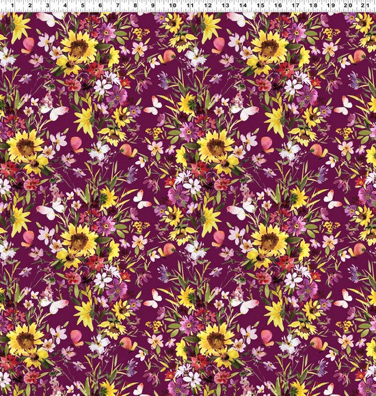 Summer Garden - Flower Field Wine