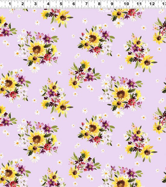 Summer Garden - Nosegays Light Lilac