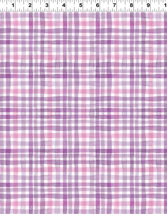 Summer Garden - Plaid Purple