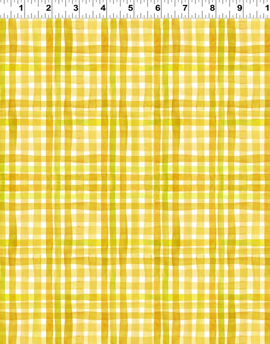 Summer Garden - Plaid Gold