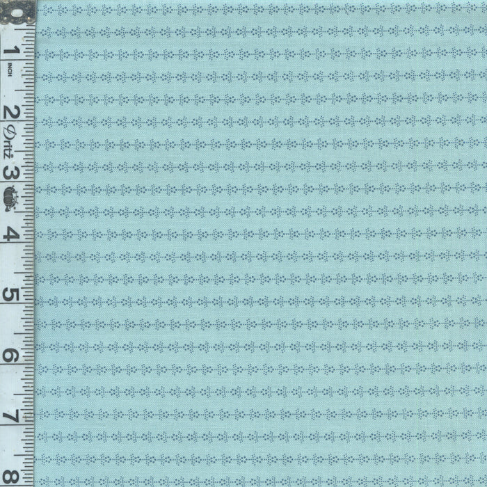 Sewing Basket - Dancing Nancy Turquoise