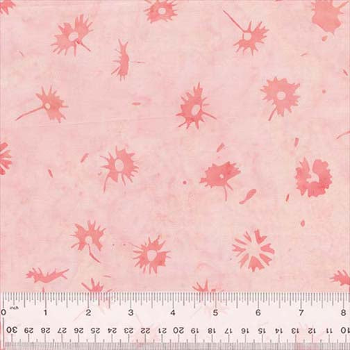 Whats the Buzz Batiks - Daisies Pink