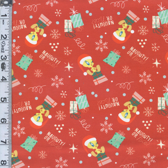 Winter Holiday IV - Tweety Gift Toss Red