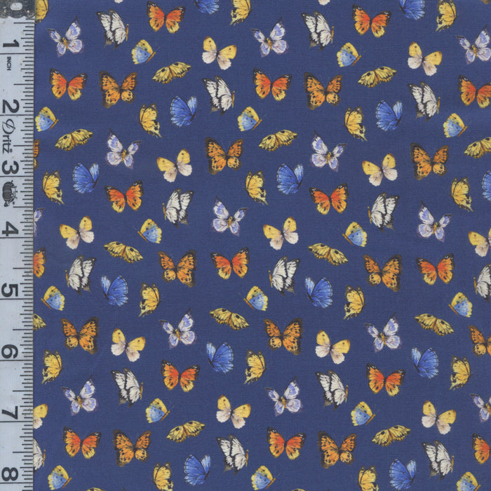 Sunflower Bouquets - Butterflies Dark Blue