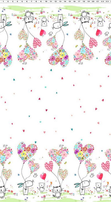 Love is in the Air - Double Border White