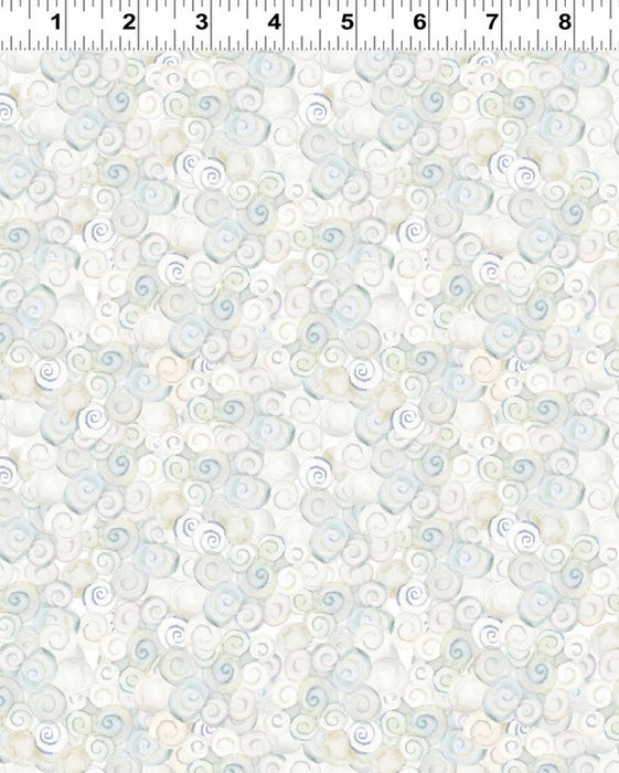 Coral Reef - Broken Swirls Mist Gray