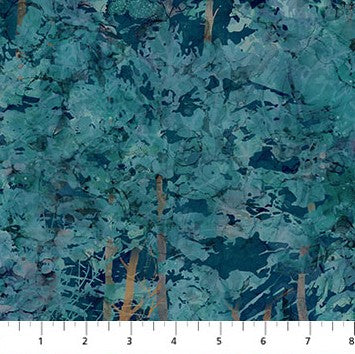 Fox Den - Trees Dark Blue