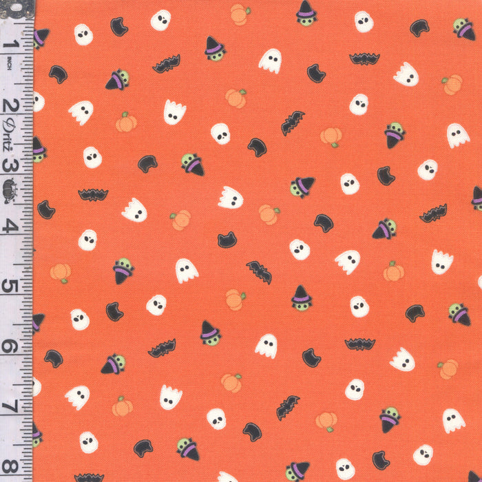 Mr. Bones Sews - Sprinkles Orange