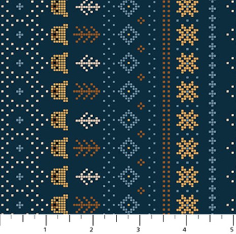Cozy Cubs - Bear Stripe Navy