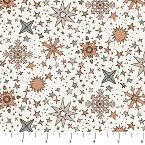 Cozy Cubs - Snowflakes Cream