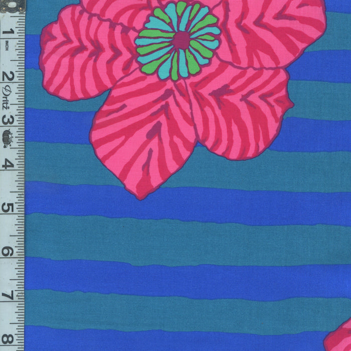 Kaffe Fassett August 2023 - Zebra Lily Blue