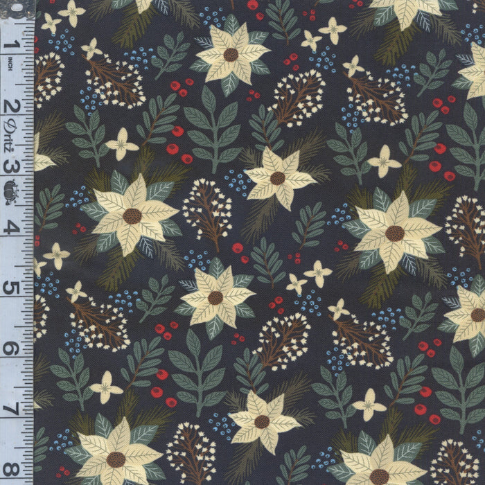 Christmas Cabin - Winter Floral