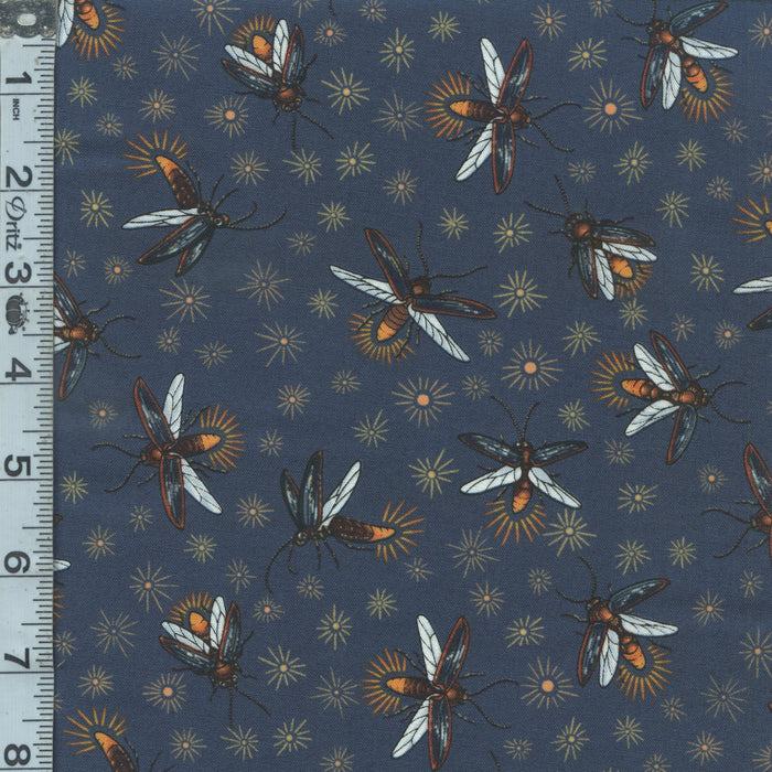 Garden Bed - Fireflies Turquoise