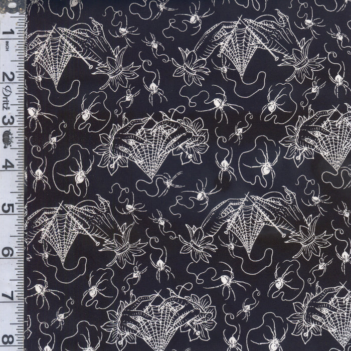 Costumes & Cobwebs - Cobweb Lace Black