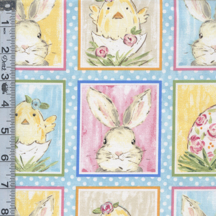 Peek A Boo Bunnies - Continuous Blocks