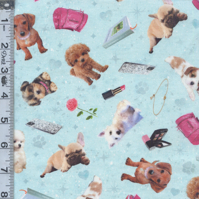 Diva Pups - Tossed Puppies Aqua