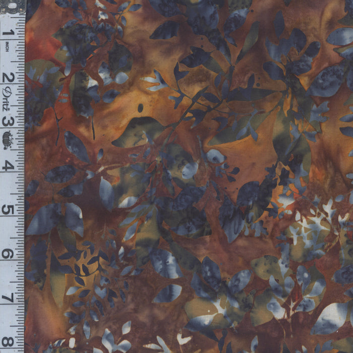 Autumn Sunsets Batiks - Folliage Raw Sienna