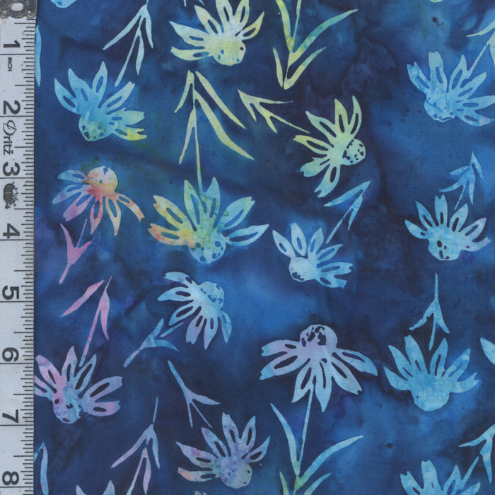 Follow The Rainbow Batiks - Dandelions Dragonfly
