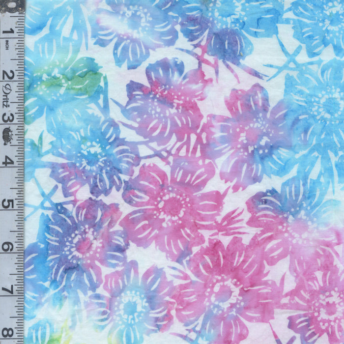 Follow The Rainbow Batiks - Florals Light-Bright