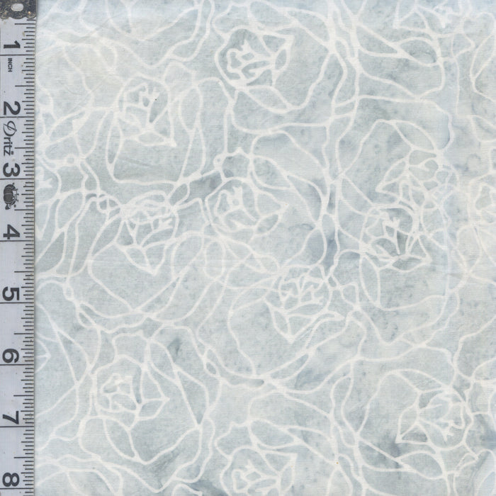 Vino at Dusk Batiks - Rose Lines Iceberg