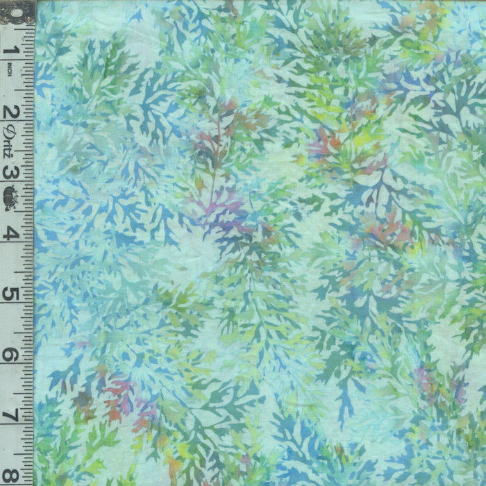 Tropical Treasures Batiks - Fronds Peace