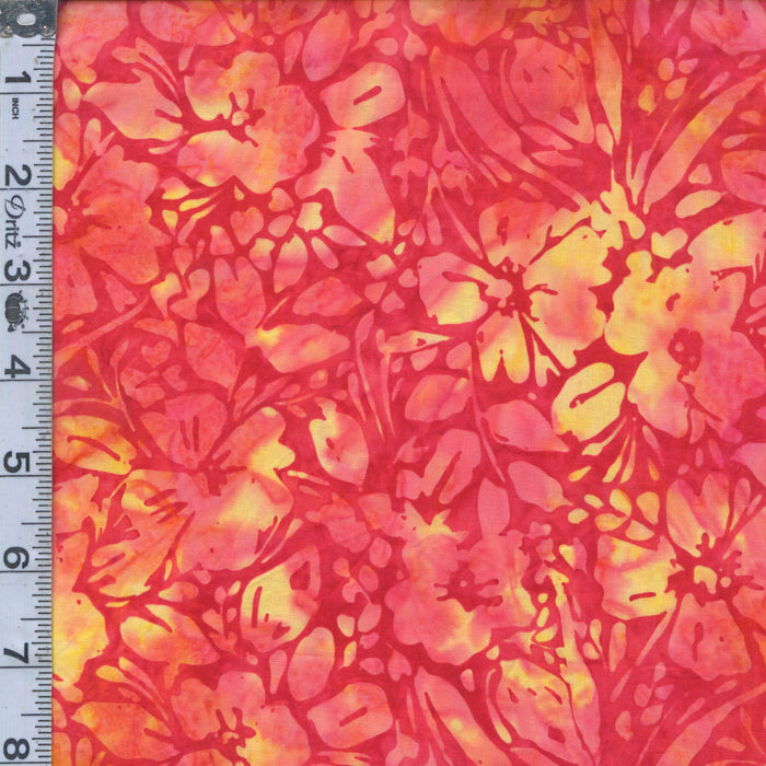 Sunset Hour Batiks - Beach Flower Pomegranate