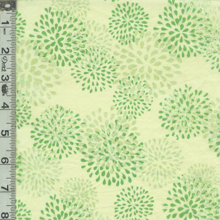 Tropical Treasures Batiks - Watercolor Bursts Frog