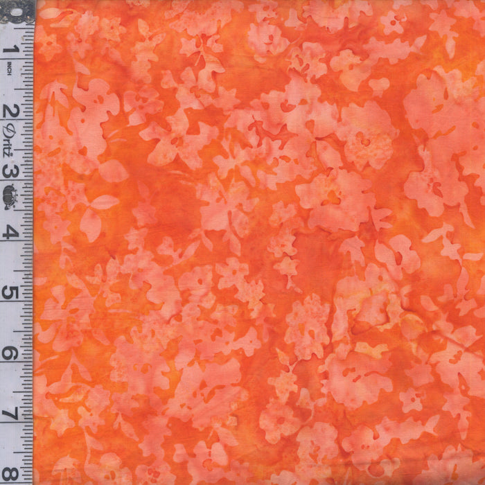 Sunset Hour Batiks - Blooms Pumpkin