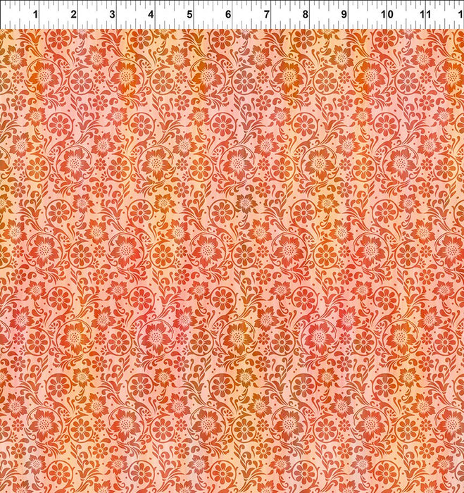Garden of Dreams II - Garden Tonal Orange