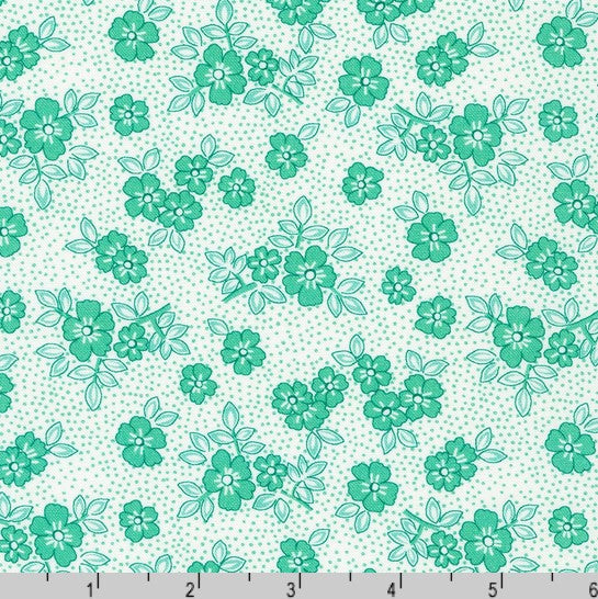 Flowerhouse: At the Cottage - Floral Dot Aloe