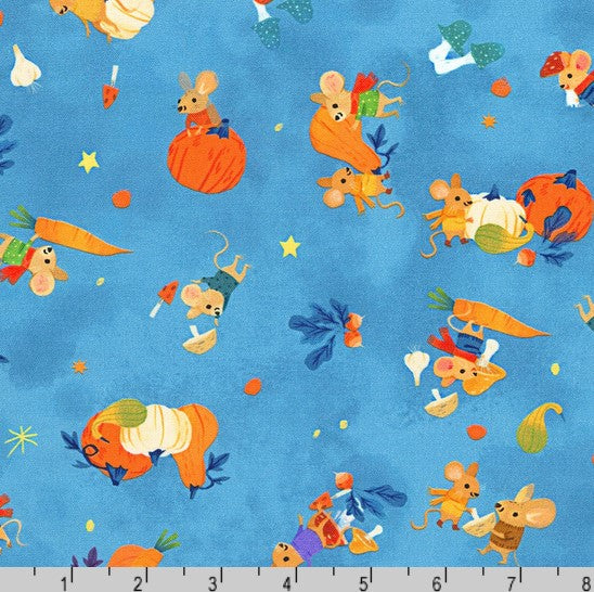 Forest Feast - Pumpkin Mice Rain