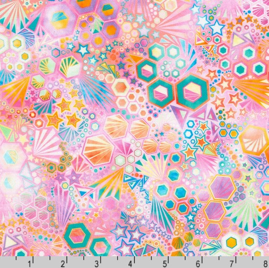 Phantasma - Geometric Confetti Pink Nectar