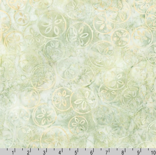 Beachcombers Batiks - Sand Dollars Sand