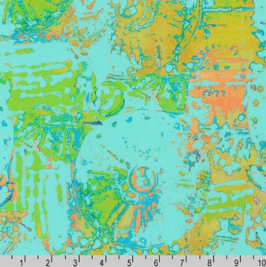 Industrial Imprints - Aqua