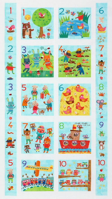 Fun-2-3 Panel - Animals Counting
