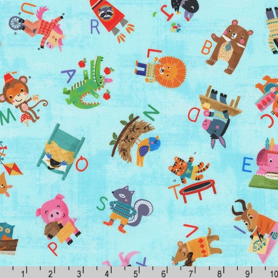 Fun-2-3 - Animal Alphabet Aqua