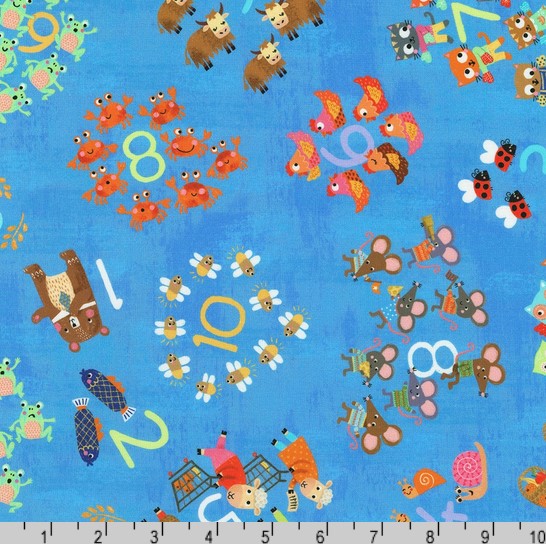 Fun-2-3 - Learning Animals Blue