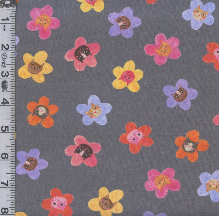 Whisker Wonderland - Cat Blooms Dolphin