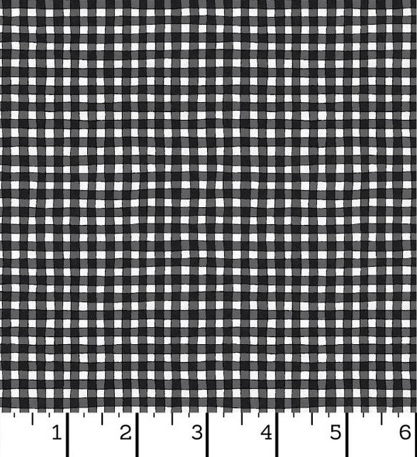 I Heart You - Gingham Black